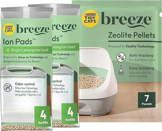 Purina Tidy Cats Breeze Litter System Cat Refill Bundle by PurinaTidyCatsLitter