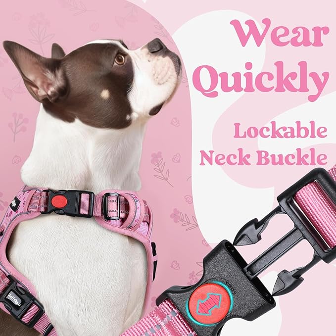 rabbitgoo Dog Harness Small Sized, No Pull Easy On & Off - Image 3