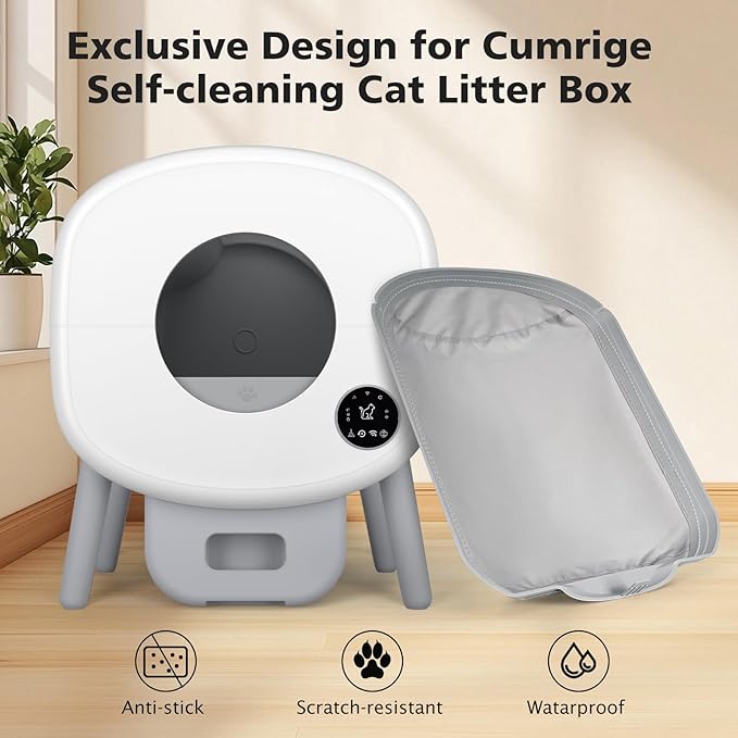 Cumrige Self Cleaning Litter Box M2 Waterproof Pad （Two Pack） - Image 4