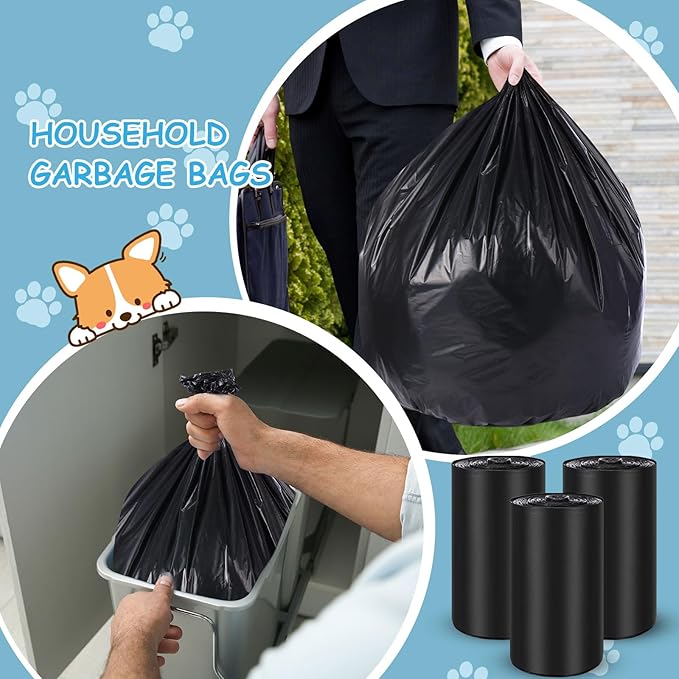 150 Pcs Dog Waste Poop Bags Dog Large Leak Proof Bags 26"x 33" Pet Waste - Image 4