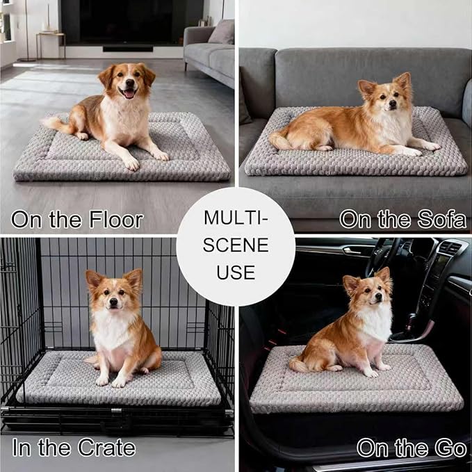 Dog Bed Mat - Dog Crate Pad - Reversible Mat - Image 6