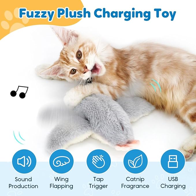 Interactive Chirping Bird Cat Toys - Image 5