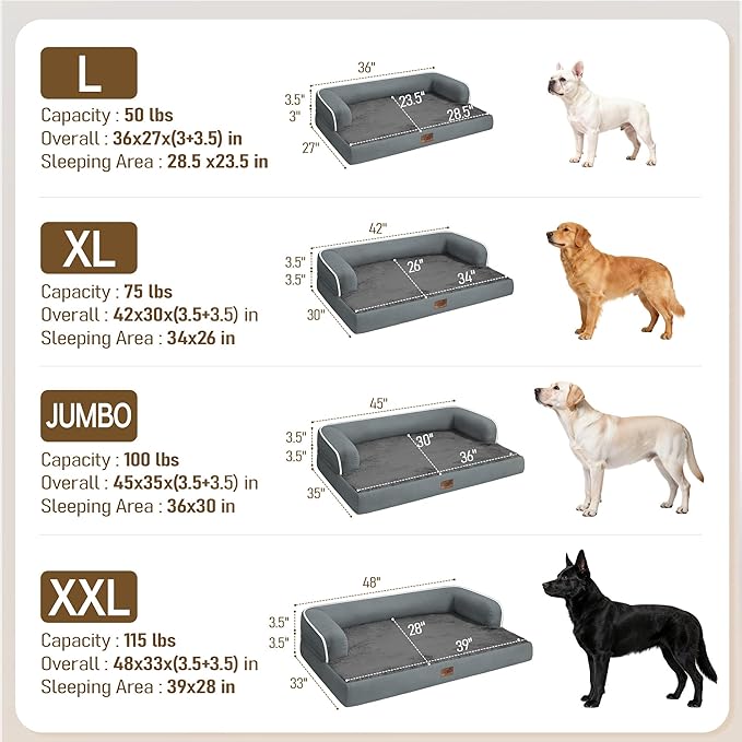 Comfort Expression Memory Foam Large Dog Bed - Image 7