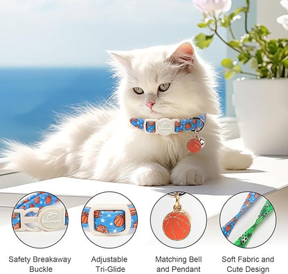 2 Pack Boy Cat Collars - Image 3
