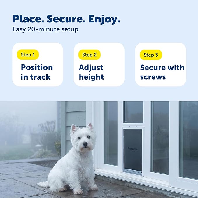 PetSafe Extreme Weather Sliding Glass Pet Door - Image 6