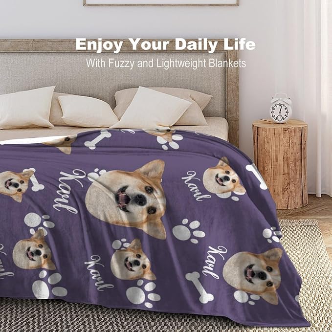 Custom Blankets Gifts from Pet Dog - Image 2