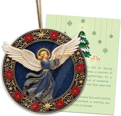 Angel Christmas Ornament 2025, 2025 Christmas Tree Decorations, Religious - Image 2