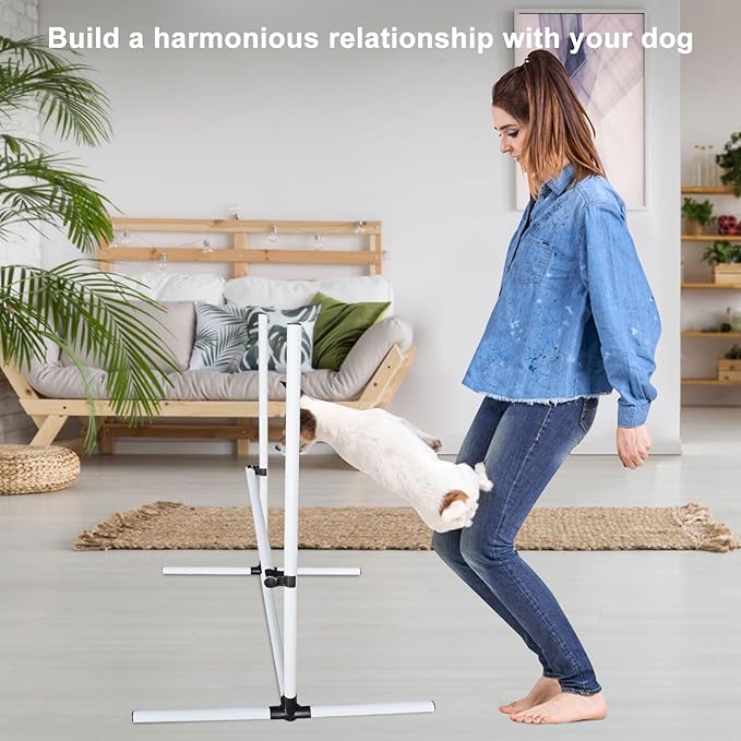 Dog Agility Jump Training Kit, Adjustable Hurdle Set - Image 4