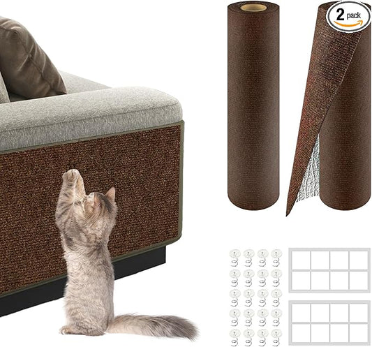 2Pack Total 78.7"x15.8" Cat Scratch Mat by ZLAFM