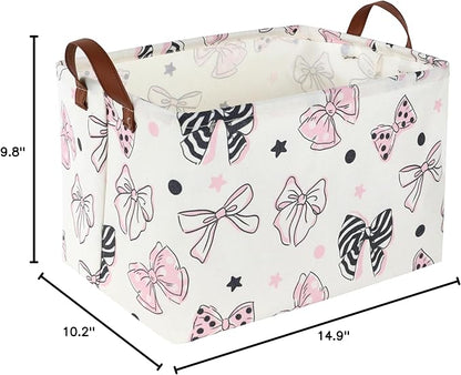 Essme Rectangular Pink Basket, Storage Box, Mother's Day Basket, Storage - Image 7