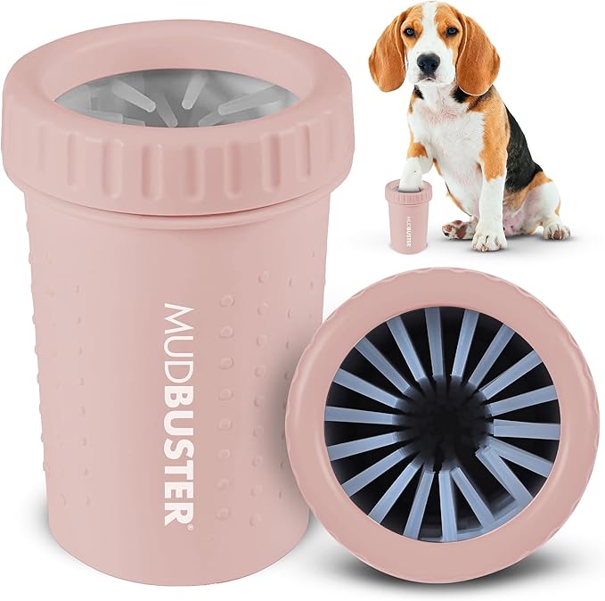 Dexas MudBuster Medium Dog Paw Cleaner, Fits 1.5"-2.5" Wide Paws, Gentle by Dexas