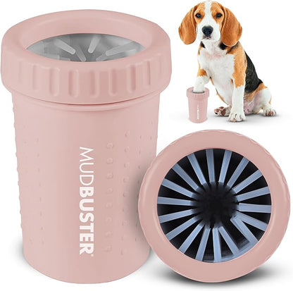 Dexas MudBuster Medium Dog Paw Cleaner, Fits 1.5"-2.5" Wide Paws, Gentle by Dexas