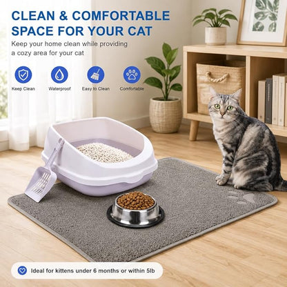 All in One Kitten Starter Kit, Cat Litter Box Set - Image 2