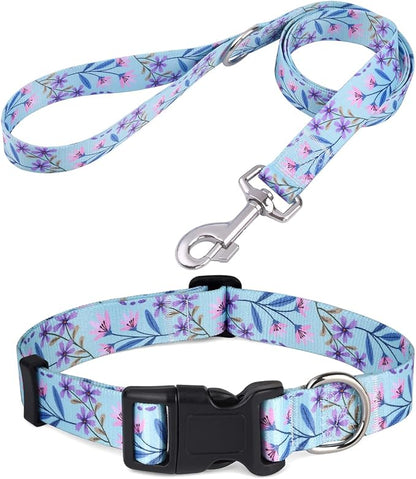 Mihqy Dog Collar and Leash Set by Mihqy