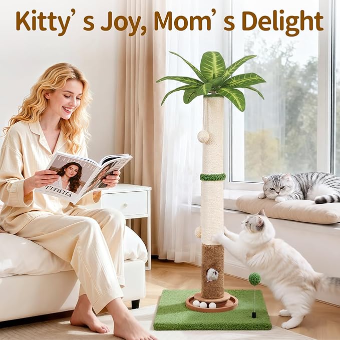 Cat Scratching Post Tall Vertical - Image 7