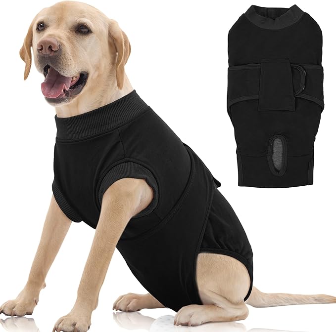 FUAMEY Dog Recovery Suit Male, Dogs Surgery Neuter Suits Puppy Spay Shirts by FUAMEY
