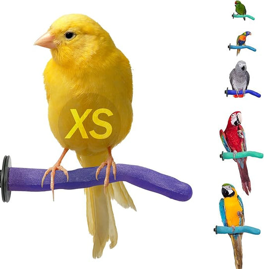 Sweet Feet & Beak Safety Pumice Bird Perch, X-Small 1/2" X 6", Lightweight by SweetFeetBeak