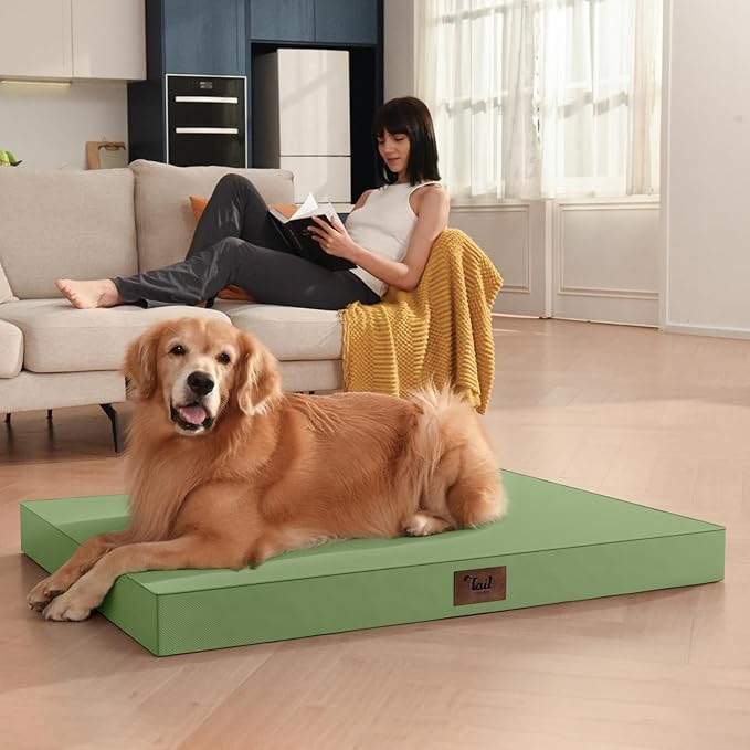 Outdoor Dog Bed for Small Dogs, Waterproof Dog Crate Bed for Medium Dogs Cats - Image 5