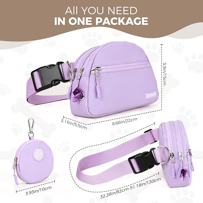 Dog Treat Pouch Pet Training Walking Fanny Pack - Image 5