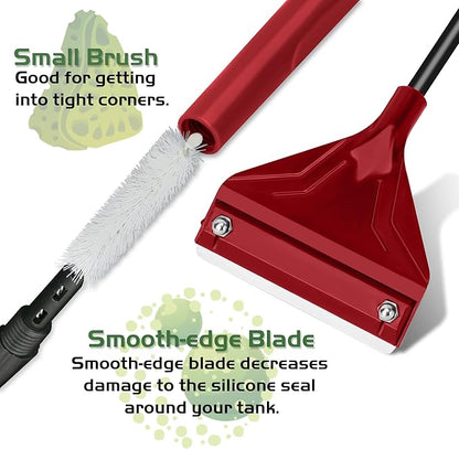 24.5’’ Professional Algae Scraper, Aquarium Blade Cleaner - Image 3