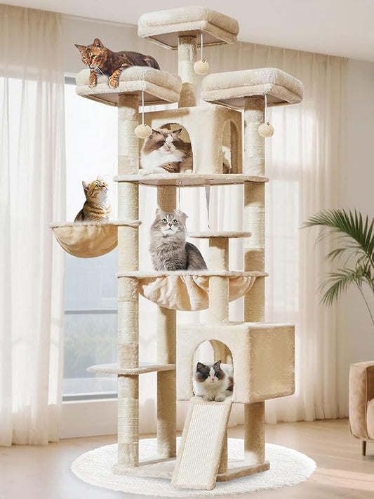 Taoqimiao 76-Inch Cat Tree by Taoqimiao