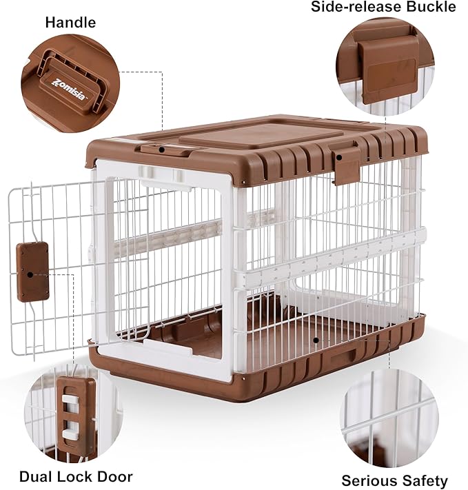 ZOMISIA Collapsible Dog Crate for Large Dogs - Image 5