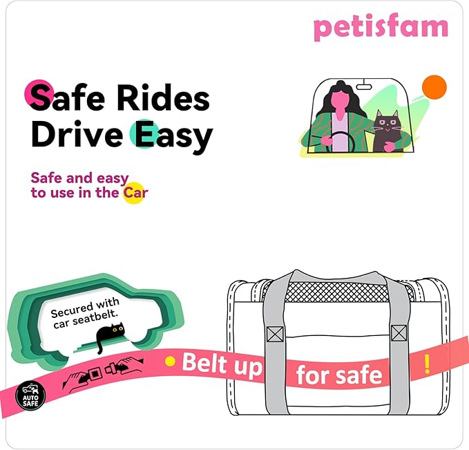 Soft Pet Carrier for Medium Cats and Small Dogs - Image 5