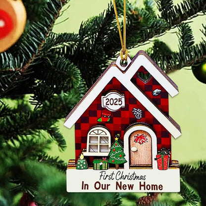 First Christmas in Our New Home Ornament 2025, House Ornaments - Image 6