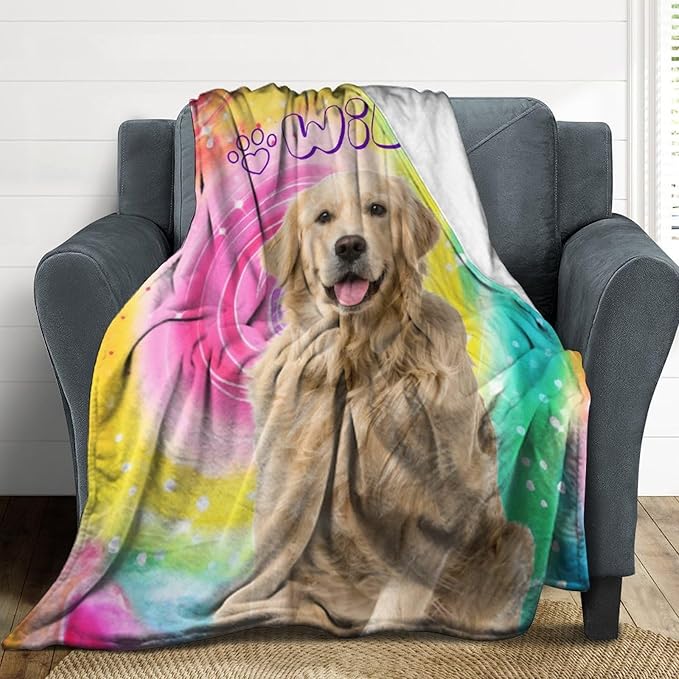 Personalized Cat Dog Portrait Blanket - Image 4