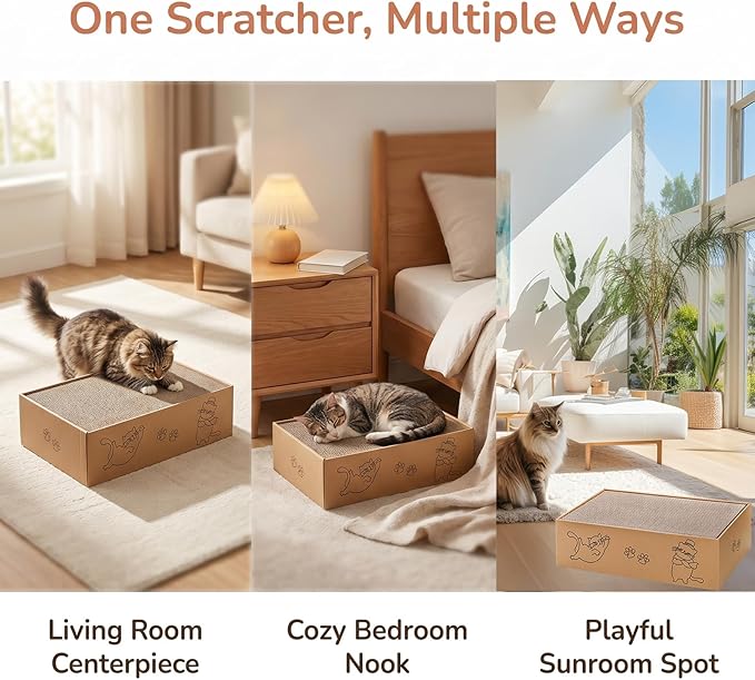 Nicunom 5 Packs in 1 Cat Scratcher - Image 8