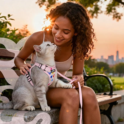 rabbitgoo Cat Harness and Leash Set, Escape Proof Kitten Harness - Image 9