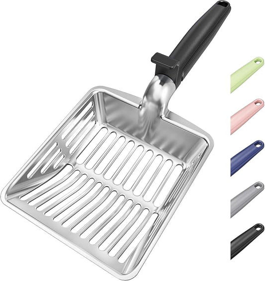 Metal Cat Litter Scoop, Large Cat Scooper by Unknown