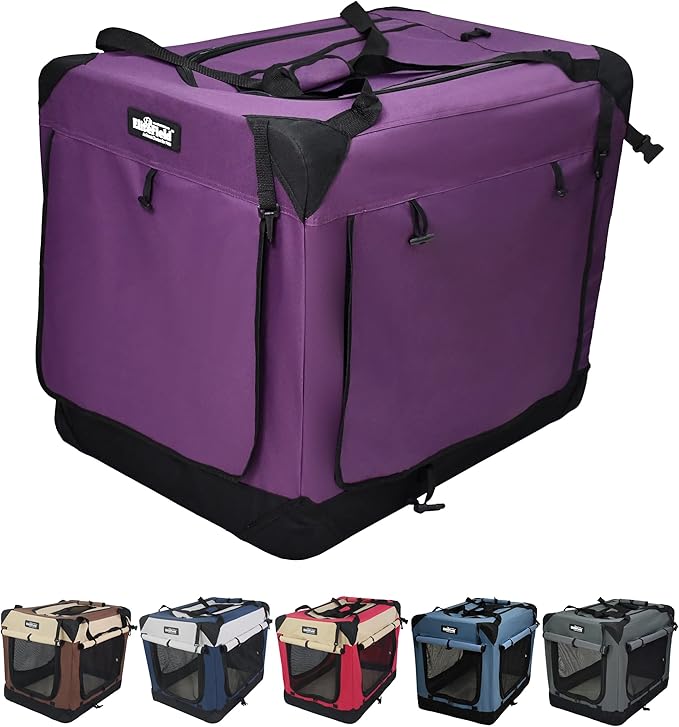EliteField 4-Door Folding Soft Dog Crate by EliteField