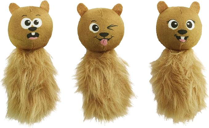 Outward Hound Nina Ottosson Plush Replacement Chipmunk Toys by OutwardHound