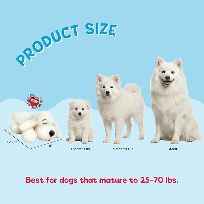 Snuggle Puppy Heartbeat Dog Toy - Image 3