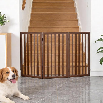 Dog Gate Indoor, Freestanding Dog Fence - Image 2