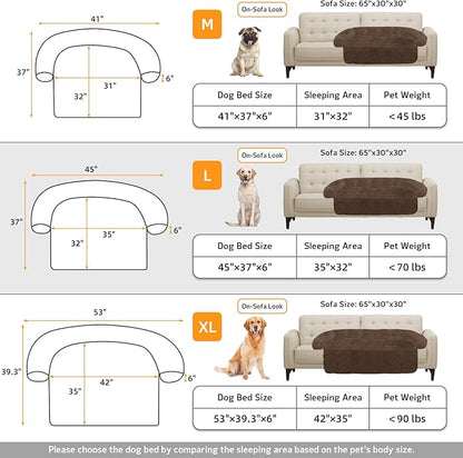 GGIB Calming Dog Bed Fluffy Plush Dog Mat - Image 5