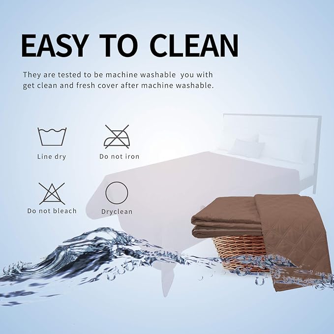 Easy-Going 100% Waterproof Dog Bed Cover, Non-Slip Pet Blanket - Image 5