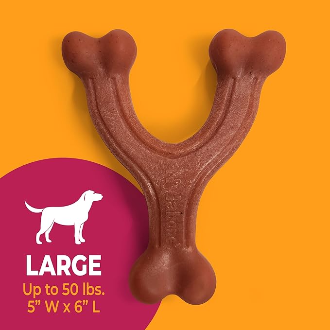 Nylabone Strong Chew Wishbone Dog Toy Made - Image 6