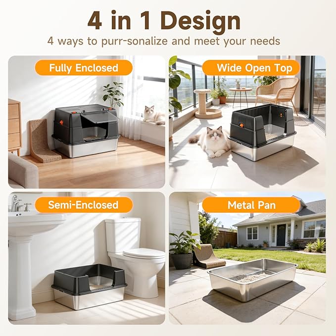 Stainless Steel Litter Box - Image 8
