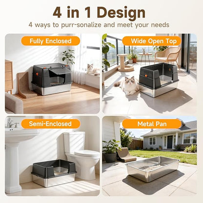 Stainless Steel Litter Box - Image 8