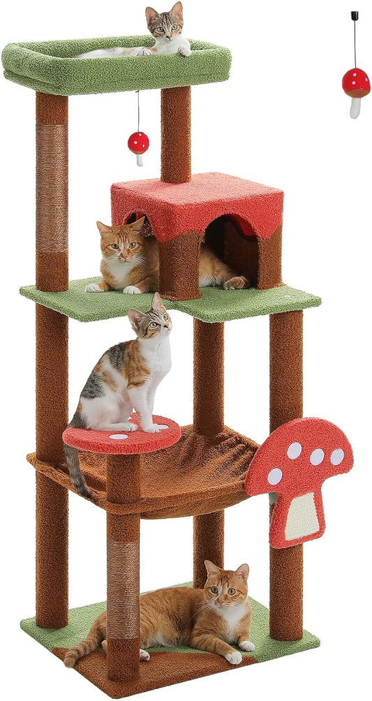 MUTTROS Mushroom Cat Tree Tower by MUTTROS