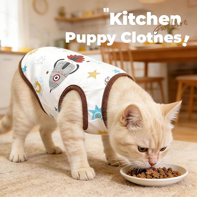 PETCARE Cute Cartoon Cat Shirts - Image 5