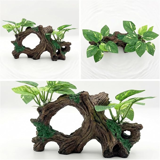 Aquarium Decorations Cave Silk Aquarium Plants Betta Fish Tank Decor Ornament - Image 7