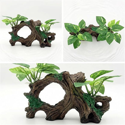 Aquarium Decorations Cave Silk Aquarium Plants Betta Fish Tank Decor Ornament - Image 7