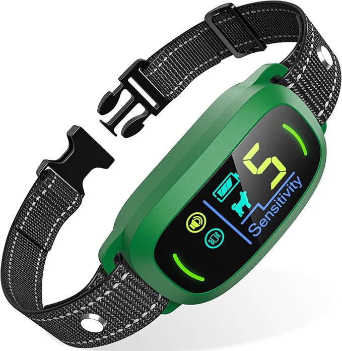 FAFAFROG Dog Bark Collar, Rechargeable Smart Collar, Anti Barking Training by FAFAFROG