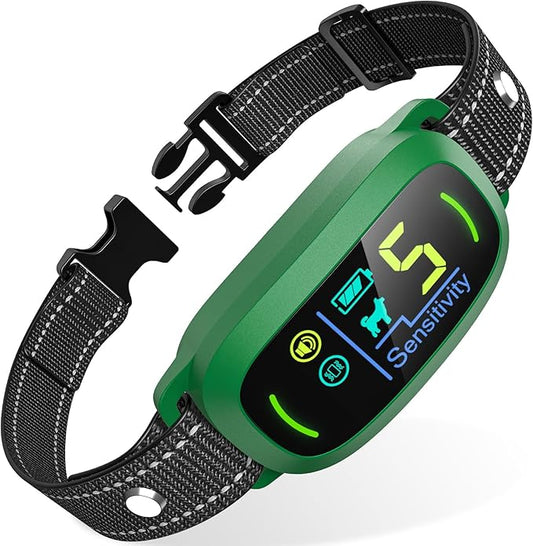 FAFAFROG Dog Bark Collar, Rechargeable Smart Collar, Anti Barking Training by FAFAFROG