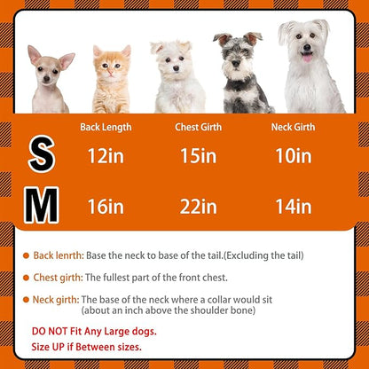 PUPTECK Plaid Fall Dog Shirt, Cute Puppy Cat Polo T-Shirt, Soft Pet Clothes Boy - Image 2