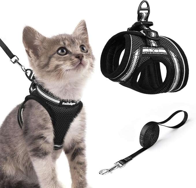 rabbitgoo Cat Harness and Leash Set by rabbitgoo