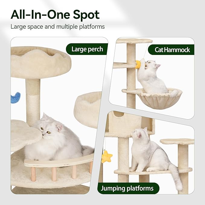 Meecal 79inch Heavy Duty Cat Tree - Image 4